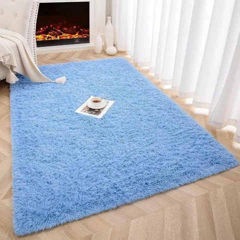 Large Area Rugs for Living Room Bedroom, Fluffy Kids Room Plush Shaggy Nursery Rug Furry Throw Carpets for Boys Girls