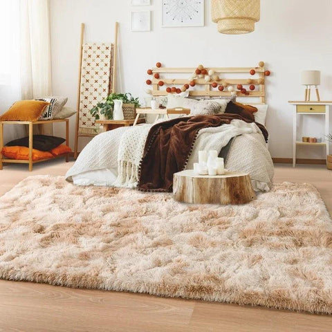 Large Area Rugs for Living Room Bedroom, Fluffy Kids Room Plush Shaggy Nursery Rug Furry Throw Carpets for Boys Girls