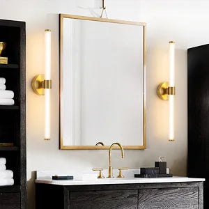 JMZM wall lighting decororation LED mirror front lights light luxury long wall lamp bathroom makeup mirror lamp living room