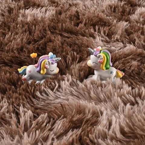 Large Area Rugs for Living Room Bedroom, Fluffy Kids Room Plush Shaggy Nursery Rug Furry Throw Carpets for Boys Girls