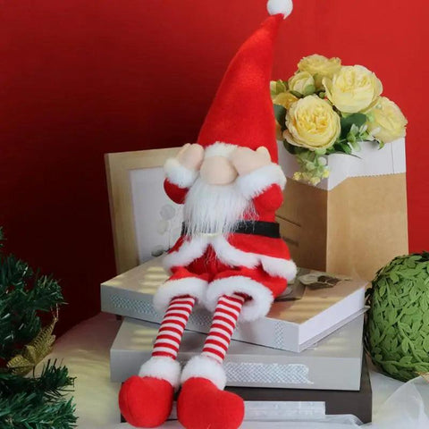 Christmas Gnome Doll Decor Christmas Plush Long Leg Faceless Doll Ornaments 2024 Xmas Navidad 2025 New Year Home Decor