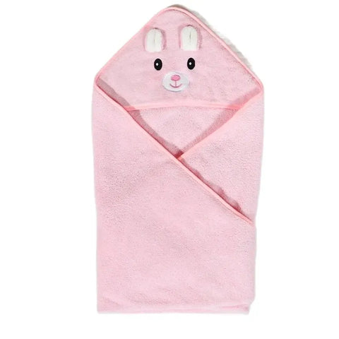 Children's Towel Cloak Quick-Drying Coral Velvet Robe Cartoon Cape Baby Darling Hooded