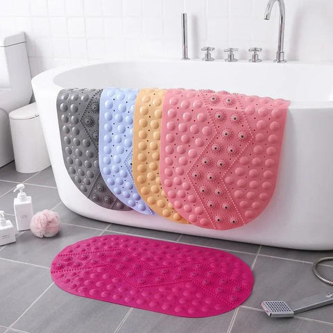 69x39cm Mat Bathtub Bath Mat PVC Small Bathtub Safety Shower Non-slip Bath Mats With Suction Cups Floor Mat