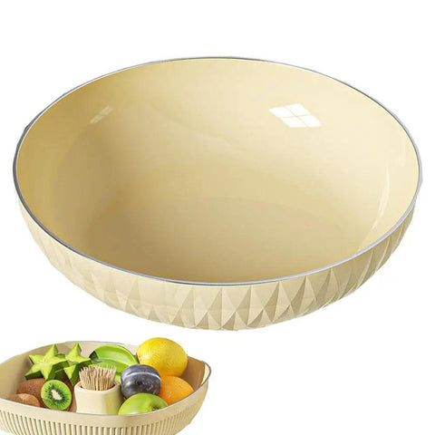 Countertop Fruit Bowl Portable Snack Tray Fruit Bowl Table Centerpiece Multipurpose Snack Platter Serving Bowls For Dormitory