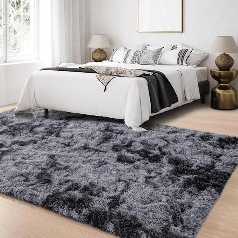 Large Area Rugs for Living Room Bedroom, Fluffy Kids Room Plush Shaggy Nursery Rug Furry Throw Carpets for Boys Girls