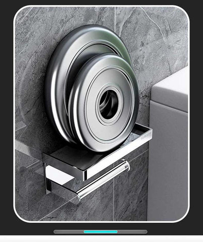 Toilet paper holder 304 stainless steel hotel toilet phone storage rack tissue box roll paper holder