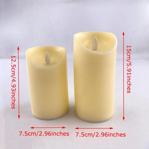 Christmas LED Electric Candle Light Flameless Candle Lamp Votive LED Lamp Birthday Party Wedding Decor