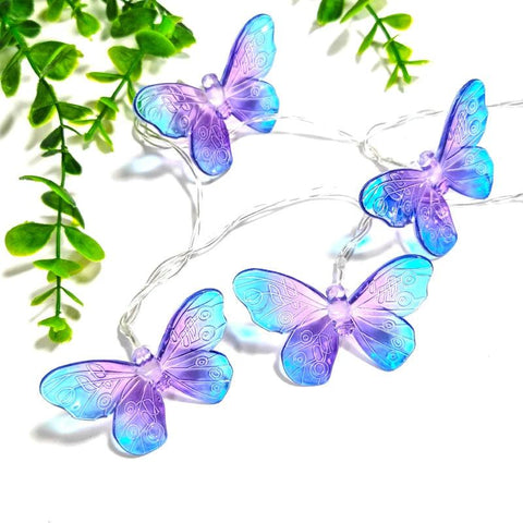 LED Butterfly light string Fairy butterfly led Lights butterfly Decorative Lighting for home Party Wedding decor supplies