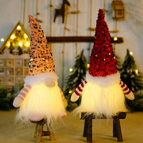 Gnome Christmas Faceless Doll Merry Christmas Decorations for Home 2024 Christmas Ornament Xmas Navidad Noel Gifts New Year 2025