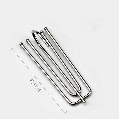 20Pcs Steel Curtain Hanging Hooks Ring Window White  Home Decor  Accessories High Quality