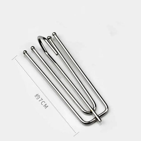 20Pcs Steel Curtain Hanging Hooks Ring Window White  Home Decor  Accessories High Quality