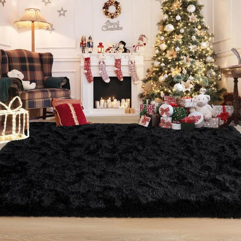 Large Area Rugs for Living Room Bedroom, Fluffy Kids Room Plush Shaggy Nursery Rug Furry Throw Carpets for Boys Girls