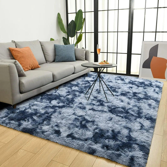 Lochas Thick dense plush carpet for room decor Large Area Rug Fluffy warm winter carpets floor mat for living room Bedroom