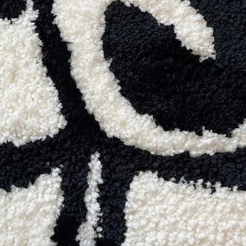 Ass Butt Carpet Soft Tufted Rug for Bathroom Non-slip Absorb Water Plush Handmade floormat Bedroom Kitchen Toilet Carpet