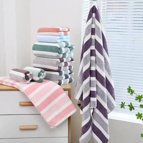 Microfiber Towel 140x70cm Bath Towels Quick-Drying Shower Towel Absorbent Large Beach Towels High Quality Bathrobe Bathing Robe