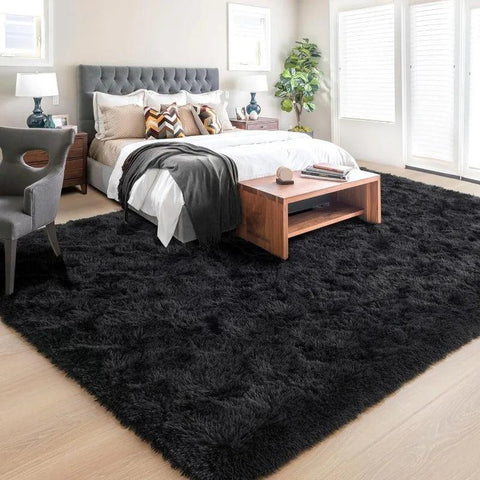 Large Area Rugs for Living Room Bedroom, Fluffy Kids Room Plush Shaggy Nursery Rug Furry Throw Carpets for Boys Girls