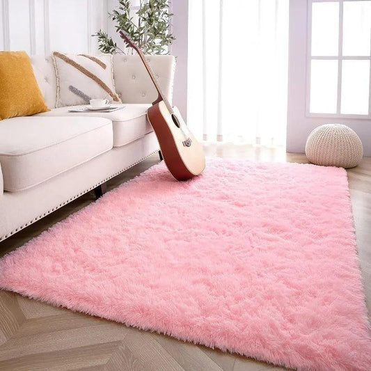 Large Area Rugs for Living Room Bedroom, Fluffy Kids Room Plush Shaggy Nursery Rug Furry Throw Carpets for Boys Girls