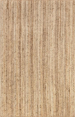 nuLOOM Rigo Hand Woven Farmhouse Jute Area Rug, 8x10, Natural