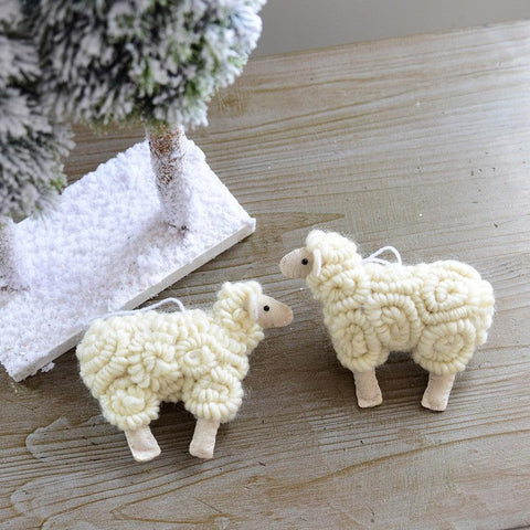 Christmas Sheep Pendant Merry Christmas Decor for Home 2023 Navidad Ornaments Christmas Tree Decor Xmas Gifts New Year 2024