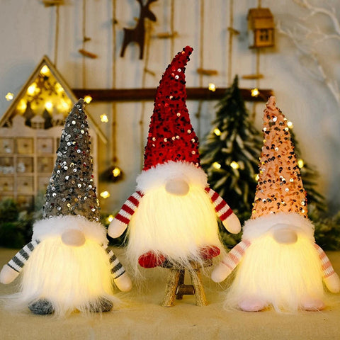 Gnome Christmas Faceless Doll Merry Christmas Decorations for Home 2024 Christmas Ornament Xmas Navidad Noel Gifts New Year 2025