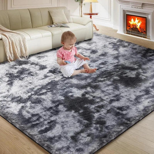 Luxury 8x10 Rugs for Living Room, Extra Large Shag Area Rug, Fluffy Furry Rug for Living Room, Modern Shag Throw Carpet