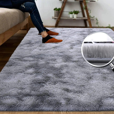 Lochas Thick dense plush carpet for room decor Large Area Rug Fluffy warm winter carpets floor mat for living room Bedroom