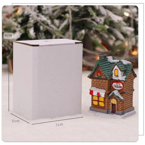 Christmas House Light Decorations For Home Ornaments Kids Xmas Gift New Year 2022 Navidad Decor Bedroom Night Light With Battery