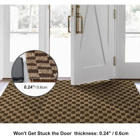 Runner Rugs with Rubber Backing, Outdoor Indoor Utility Non Slip Carpet Rug Runner