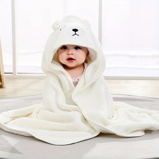 1 Baby Bath Towel  Animal Bath Towel Baby Blanket Bathroom Supplies