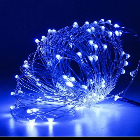 5M LED String Lights Waterproof Led Copper Wire Fairy Lights Battery Operated DIY Wedding Party Christmas Decoration Lights