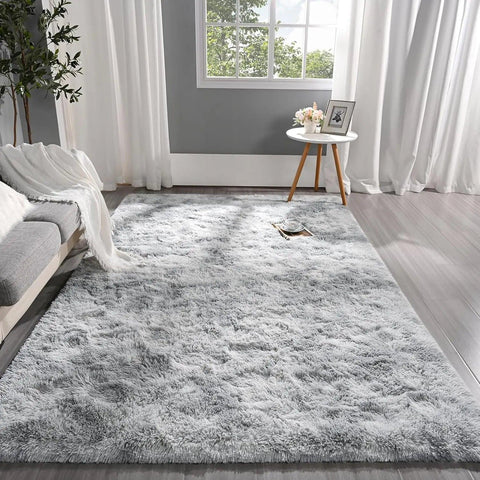 Fluffy Rugs for Bedroom Fuzzy Area Rugs for Living Room Soft Kids Carpet Non Slip Rugs for Hardwood Floors Room Decor