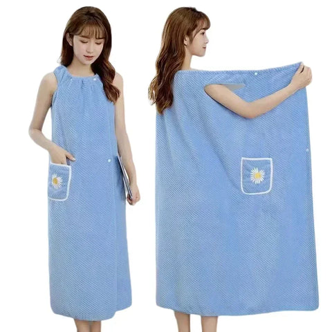 Bath Towels Wearable Towel Girls Womens Wearable Microfiber Beach Towels Bathrooms Towel Bath and Gym Soft Bath Towel